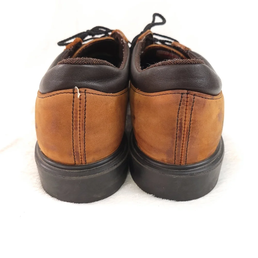Red Wing Moc Steel Toe EH Brown Leather Oxford Work Shoes Size 13 D